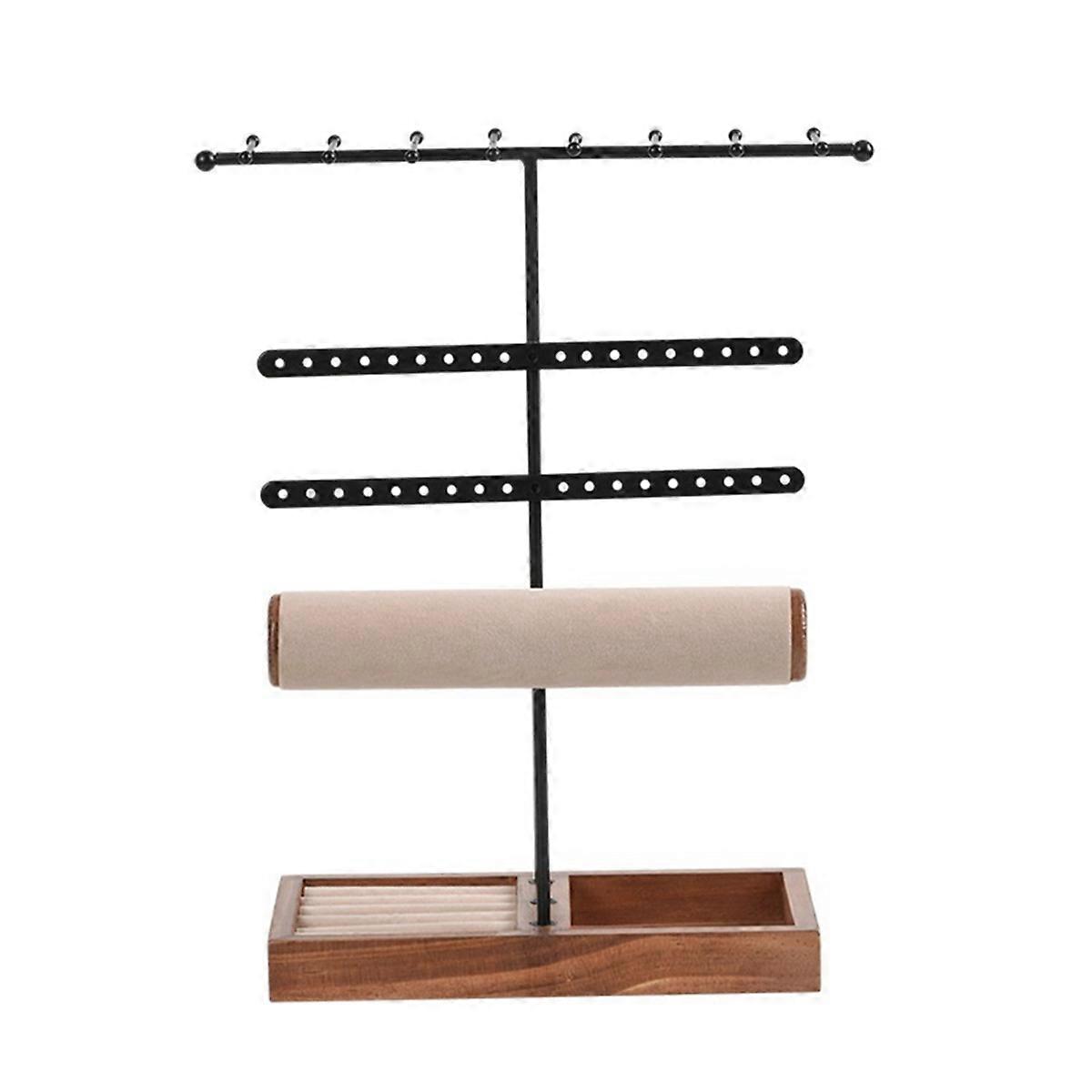 4 Tier Earring Jewelry Rack Hairband Watch Bracelet Display Rack