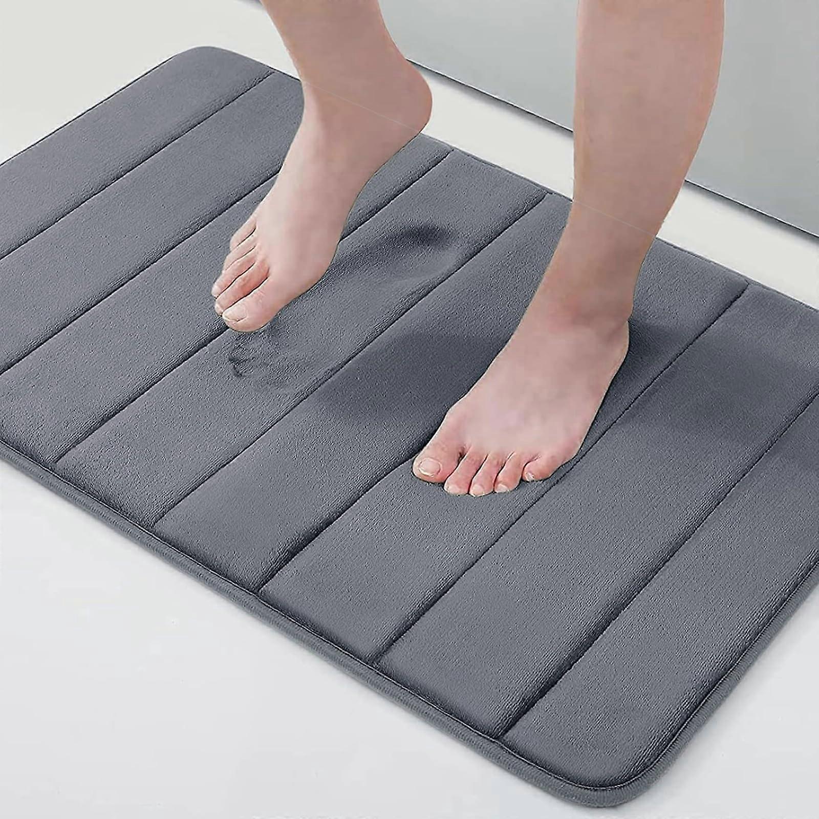 Ultra Soft and Non-Slip Bath Mat Water Absorbent Machine and Washable for Bathroom 24' x 16'