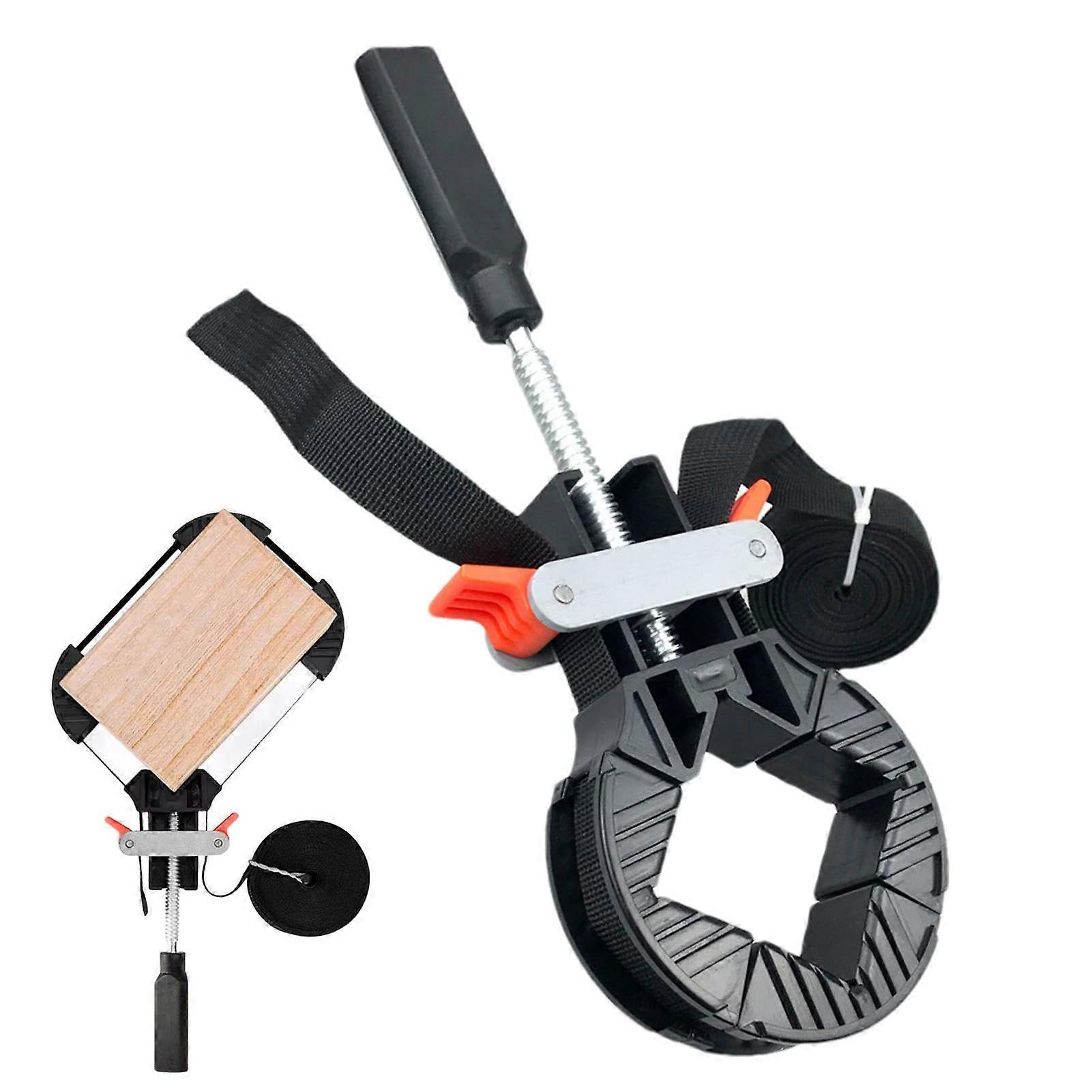 Strap Clamp | Nylon Belt Corner Clamps Set for Woodworking | Quick Release Picture Frame Band Clamps | Adjustable Size