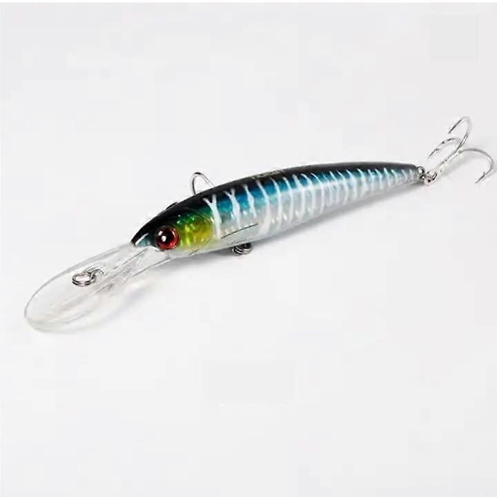 Saltwater Deep Diver Lure for Casting/Trolling, Dives up to 120mm/6.75' 15',