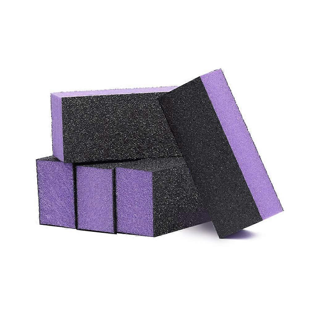 Nail Polishing 3-Sided Blocks Set, 5-Piece Sanding Grinding Polishing File for Manicure and Pedicure Art