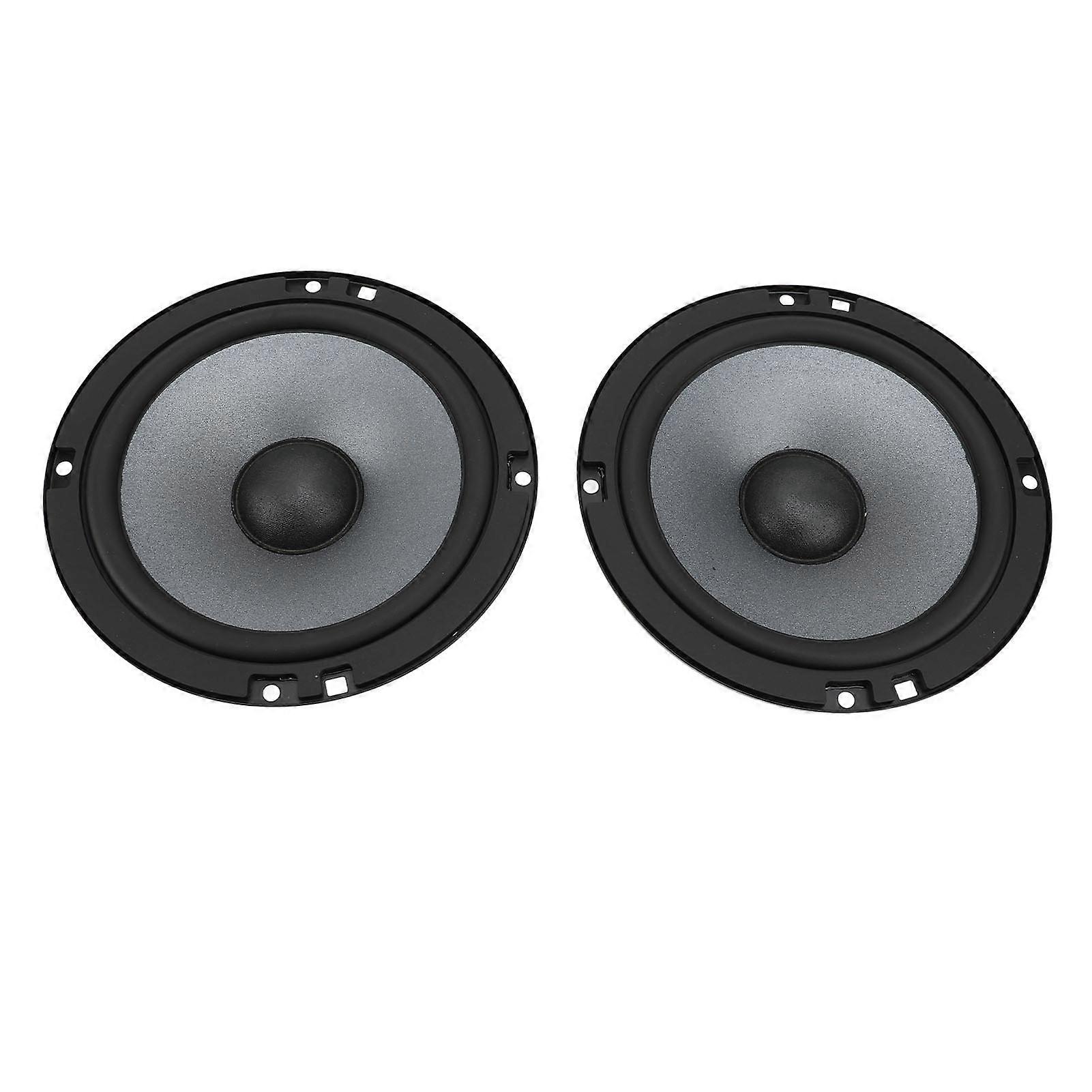 Car Audio Speaker Kit 6.5in Auto Vehicle Sound Split System Set with Frequency Divider DC12V