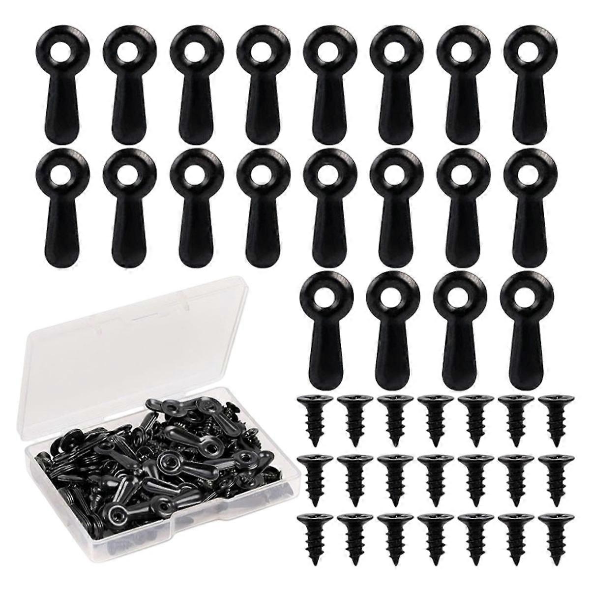 Picture Frame Turn Button Fastener Set - 100 pcs