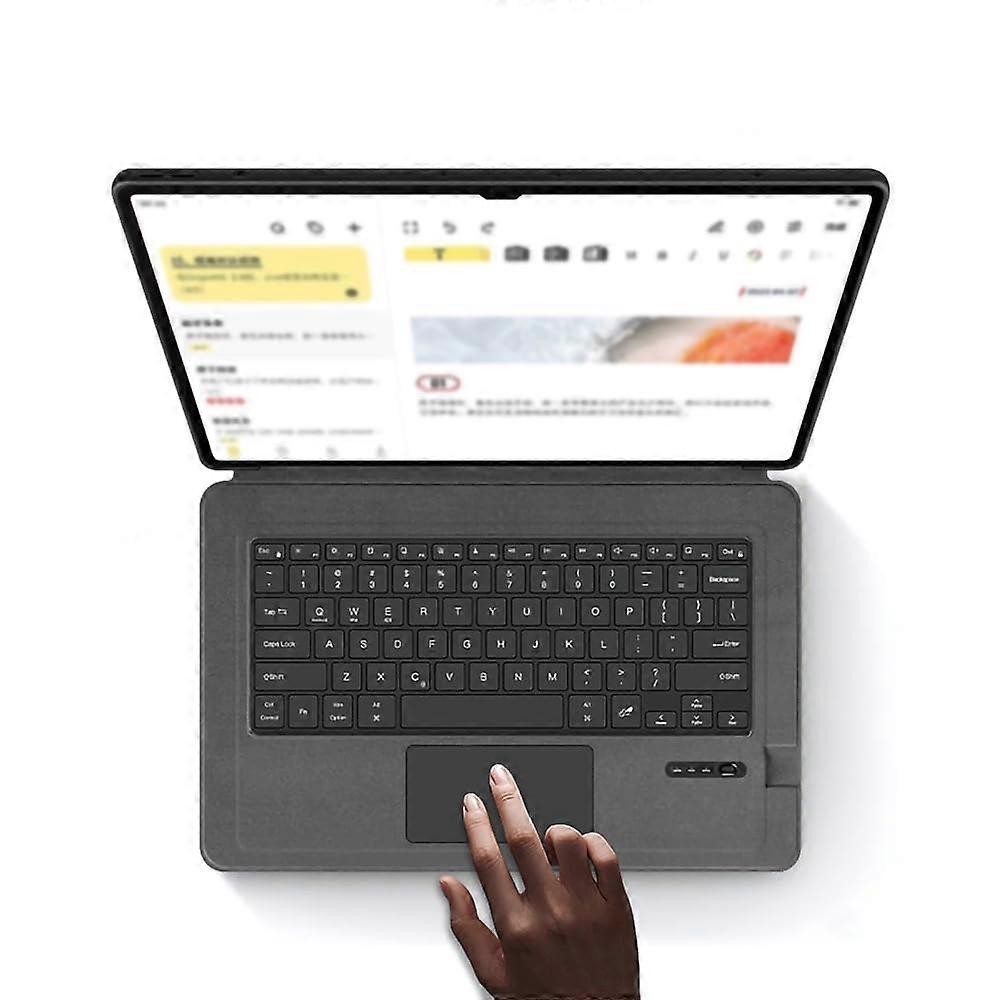 Integrated Keyboard Case For Galaxy Tab S10 Ultra 2024 / S9 Ultra 14.6-Inch Tablet With Touchpad And Bluetooth Keyboard