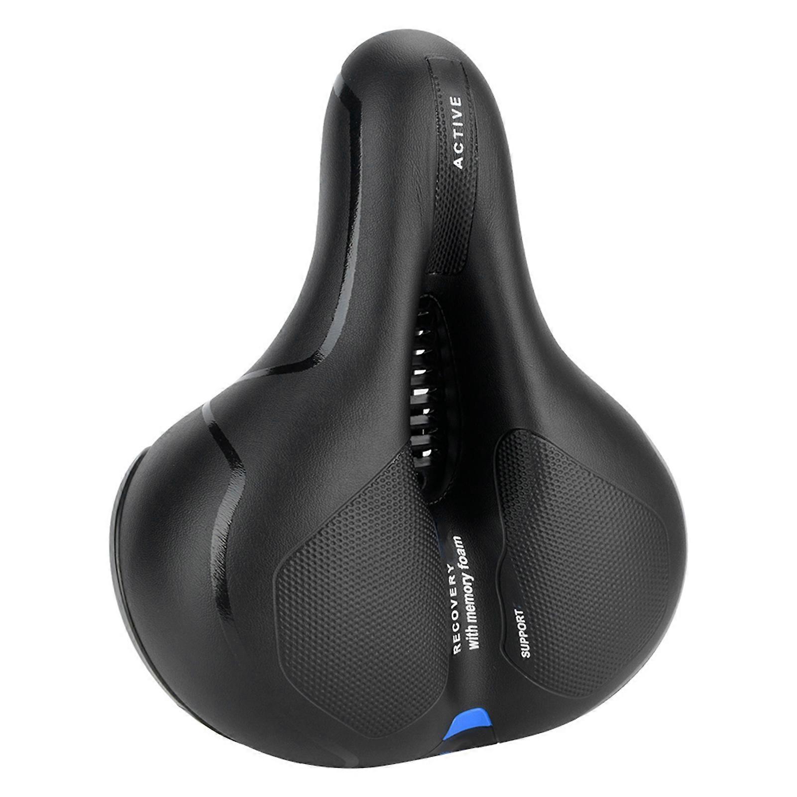 Bike Soft Seat Comfortable Shockproof Saddle Replacement Bicycle Accessory
