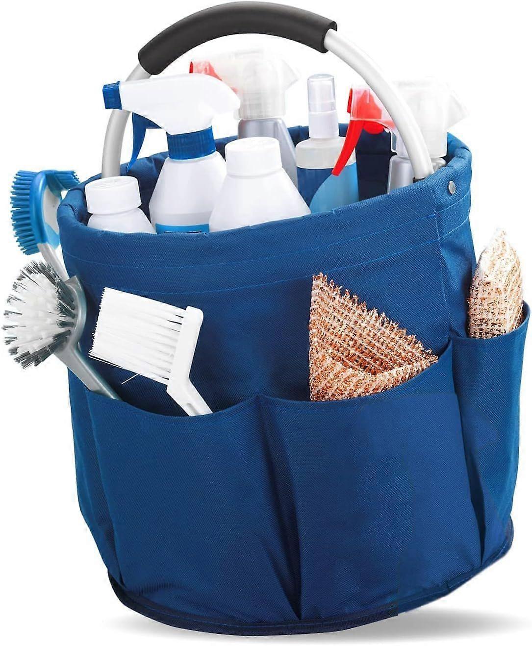 Storage basket Cleaning product, 6 foldable storage units, with carrying handle