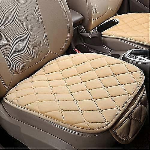 2pcs Bmw 118i Car Seat Cushion Winter Universal Three-piece Set No Backrest Single Piece Winter Down 45*50cm Front Row Single Piece Gray