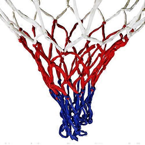 Professional Nylon Thick Thread Three Color Universal Basketball Net Mesh Replacement Outdoor Net