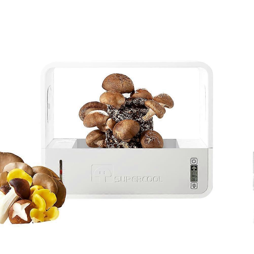 Indoor Mushroom Growing kit Includes Mushroom Grow Light,Fresh air System,Temp,Auto Humidification