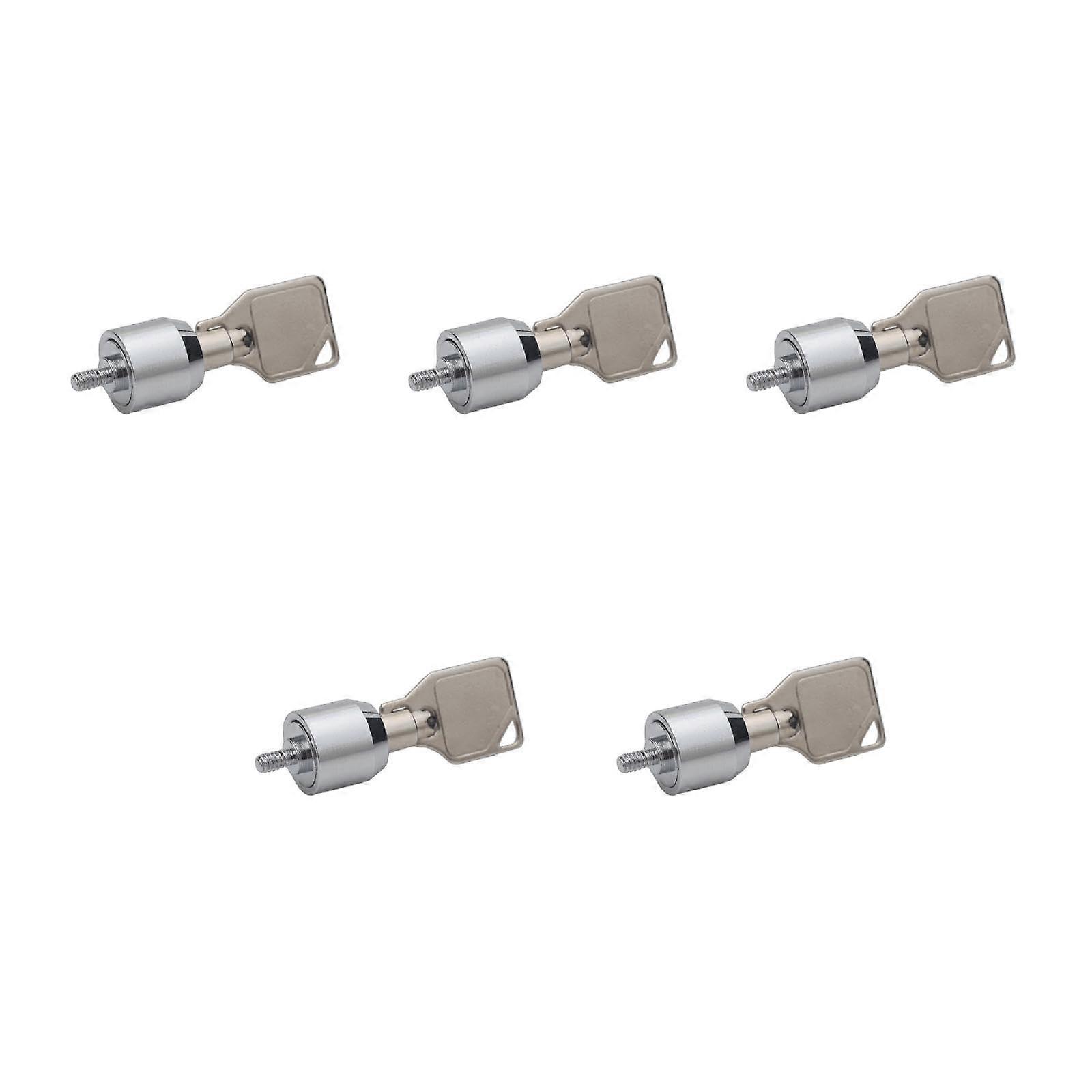 Computer Case Screw Styles Lock Desktop Computer Hosting Chassis Lock PC Management Lock Anti-Theft Lock with Keys Security Lock Replacement