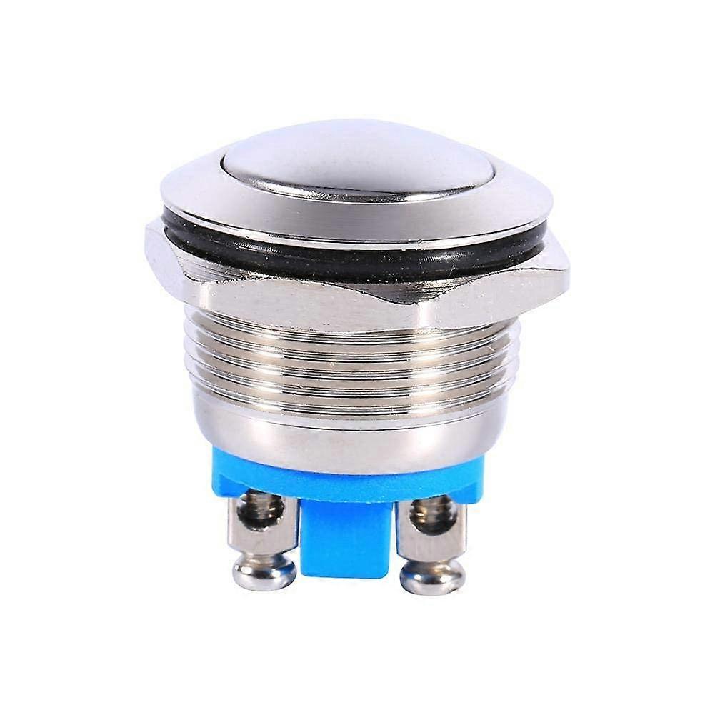 Car Push Button Metal Car Push Button 19mm Horn Momentary Switch 12V