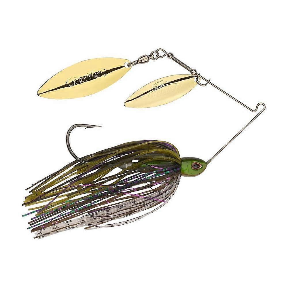 Compact Fishing Spinnerbaits for Bama Bream in Gold Size 1/2 oz