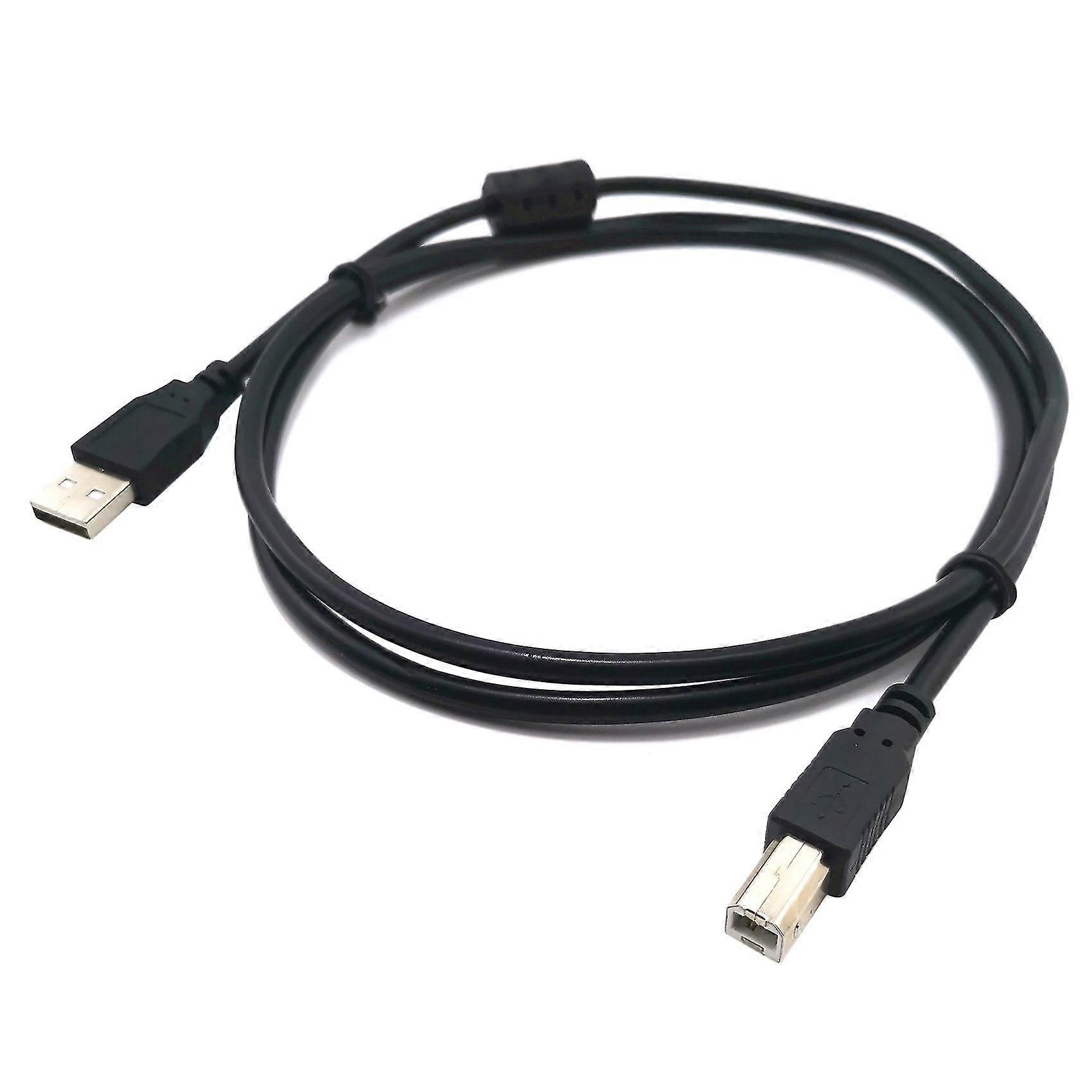 USB2.0 Printer Data Cable,1.5M, Full Copper, Compatible with Printers, Scanners