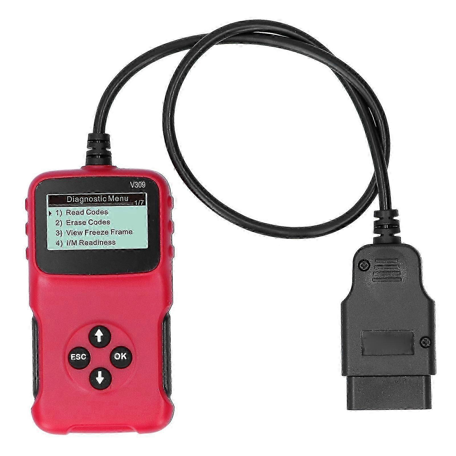Auto OBD2 Diagnose-Scanner Motorfehler-Detektor 5 Sprache Code Reader V309 Werkzeug