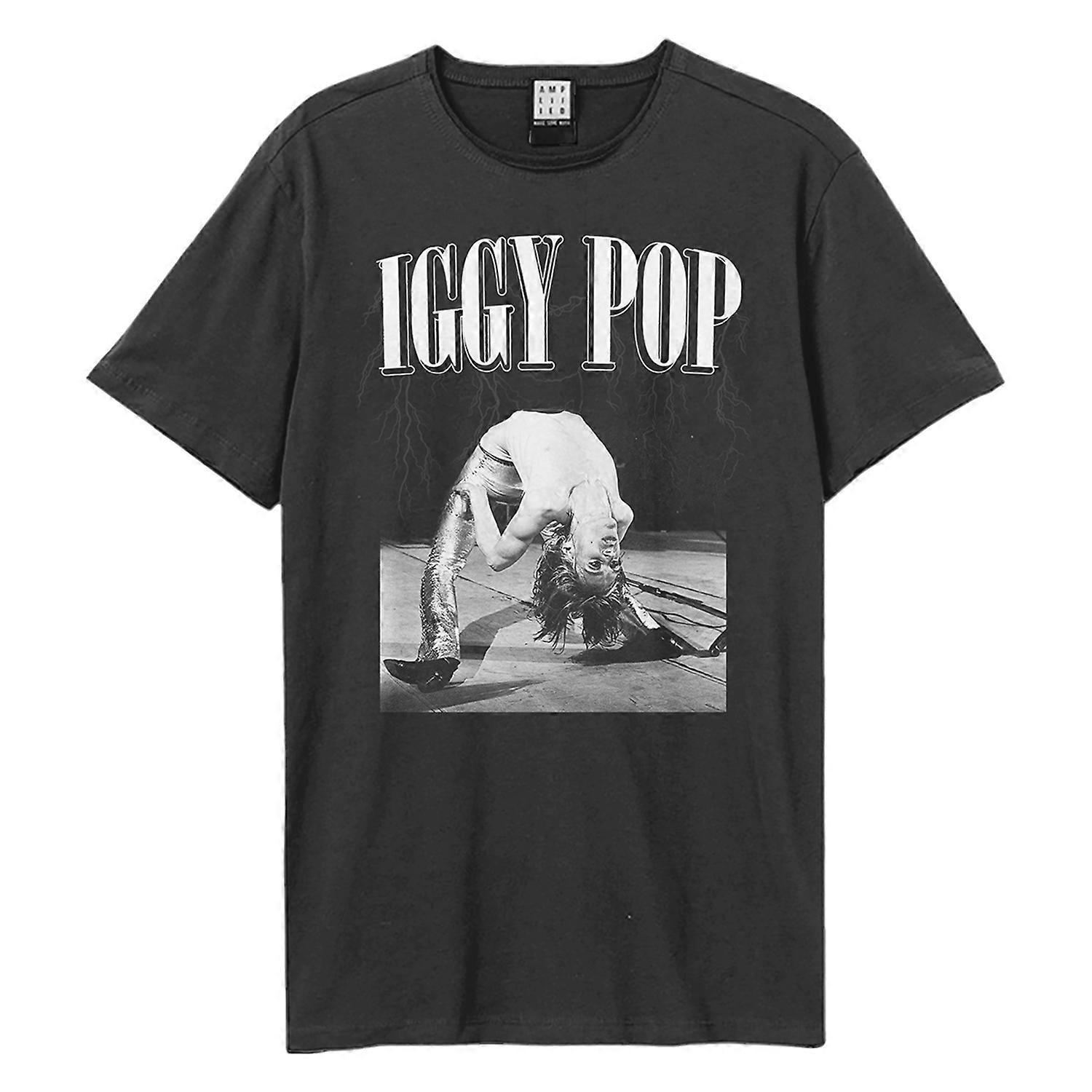 Amplified Unisex Adult Pop On Stage Iggy Pop T-Shirt | Fruugo NO