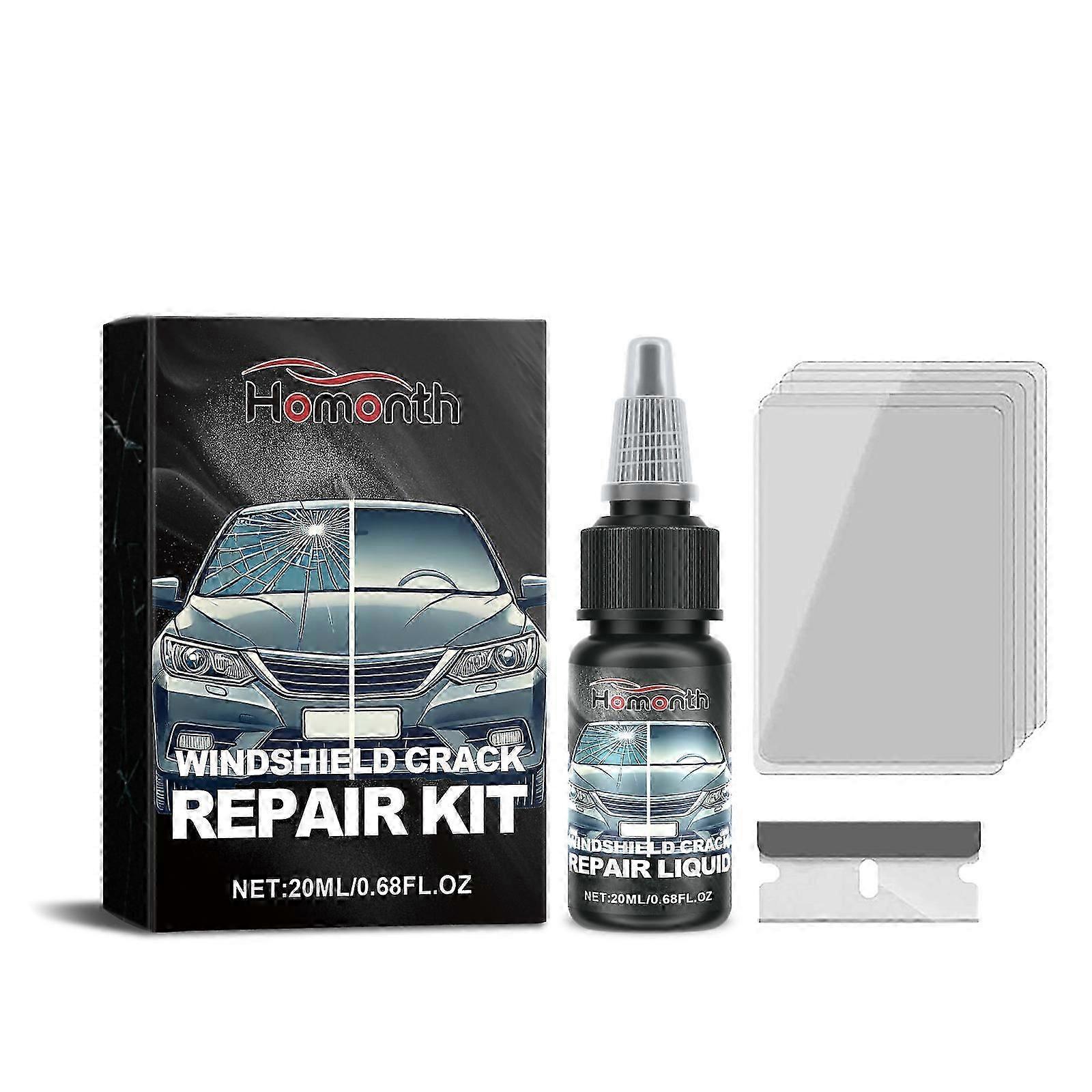 windshield nano repair solution kit