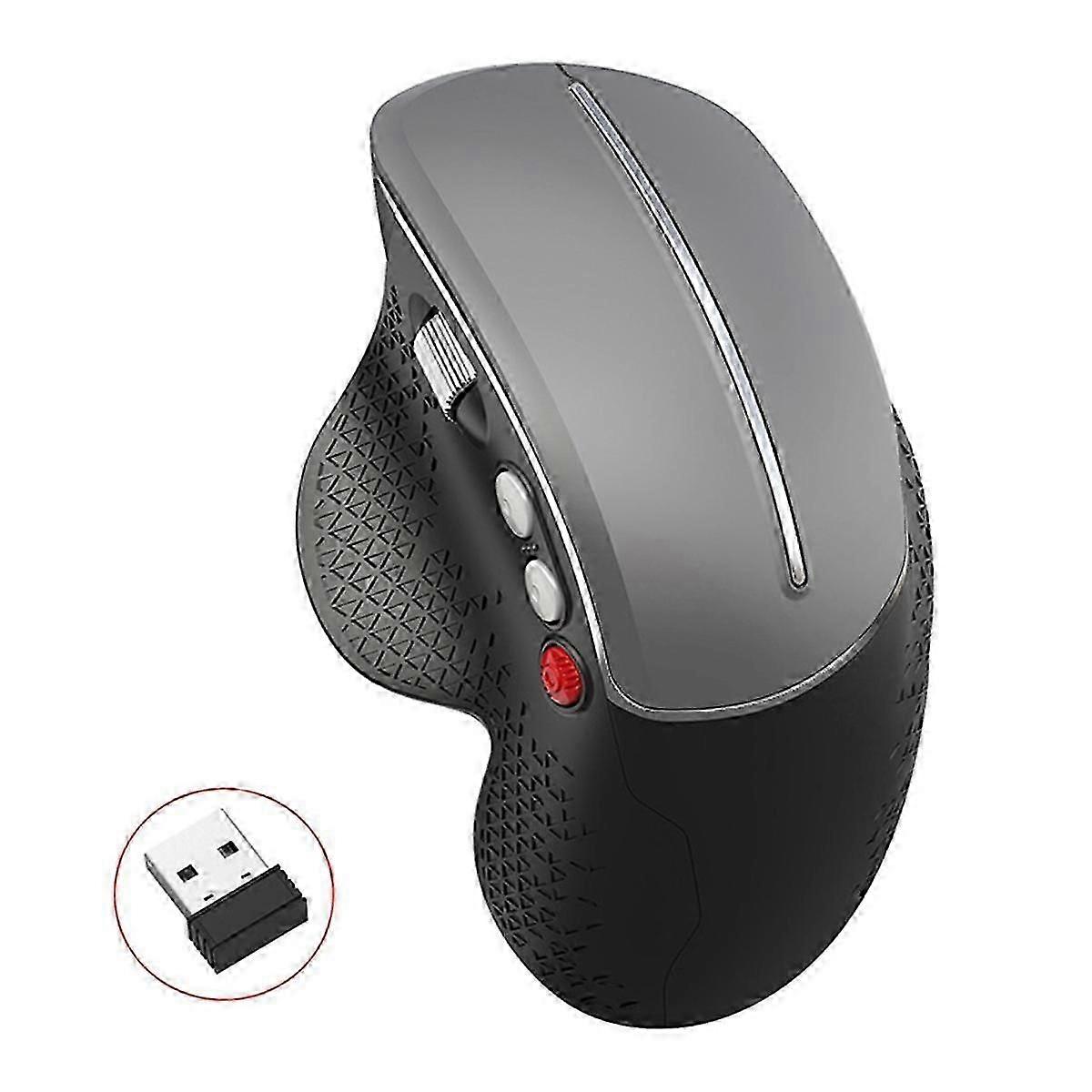 Wireless Bluetooth Mouse Rechargeable 2.4G Wireless Mouse for Office Mute Support PC Laptop Tablet