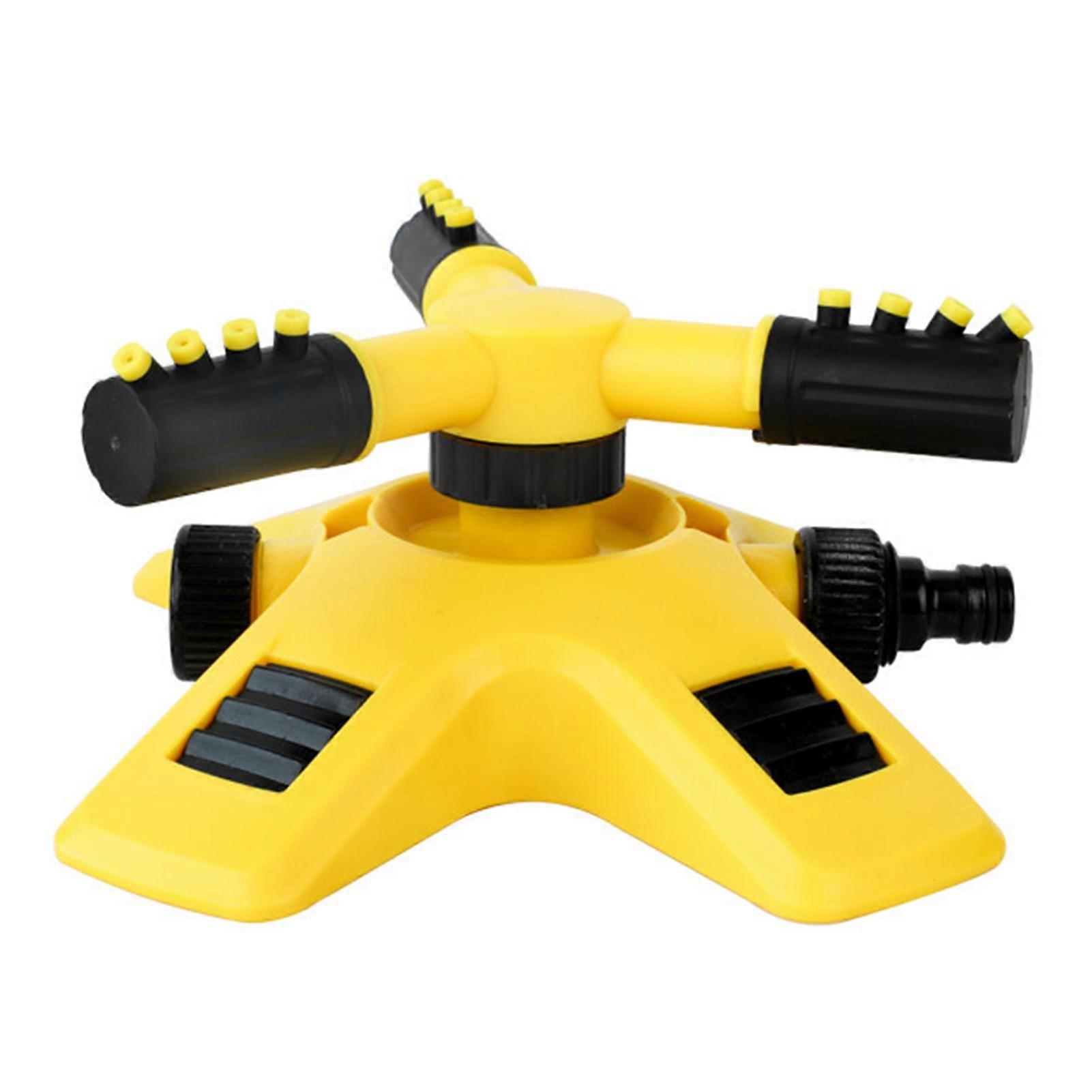 360° Rotation Lawn Sprinkler 360° Full Coverage 3 Arm Spray for Yard Lawn