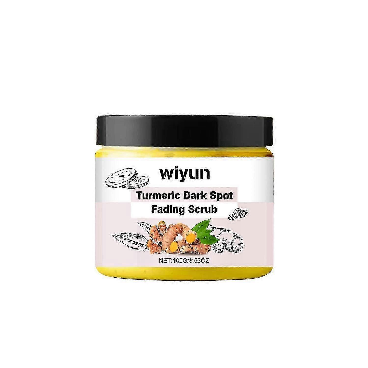 Wiyun Turmeric Scrub For Deep Body Cleansing Gentle Exfoliating Moisturizing Moisturizing Skin Clean