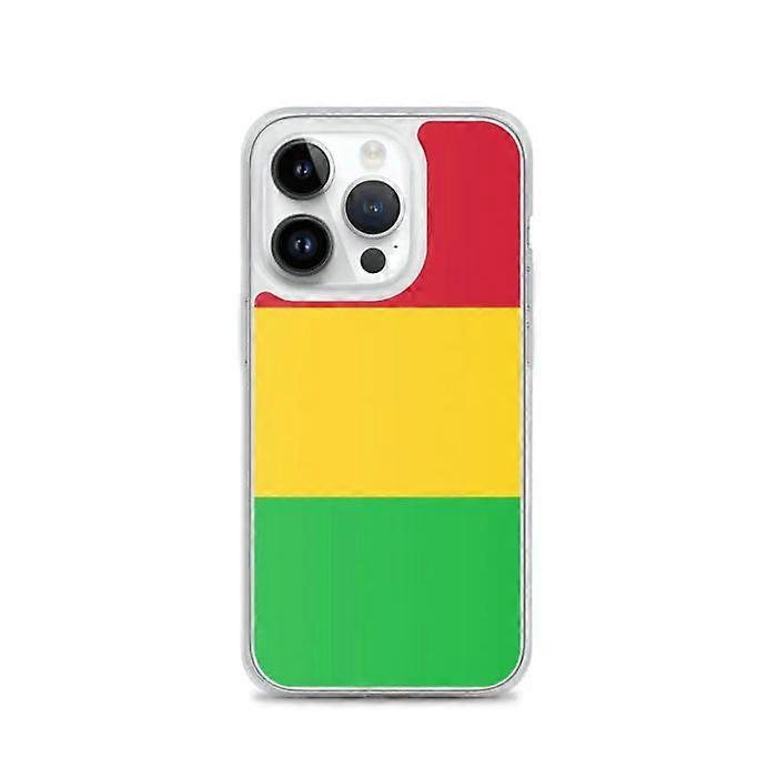 iPhone Case - Flag of Mali - iPhone 14 Pro - Soft Silicone - Full Protection - Lightweight