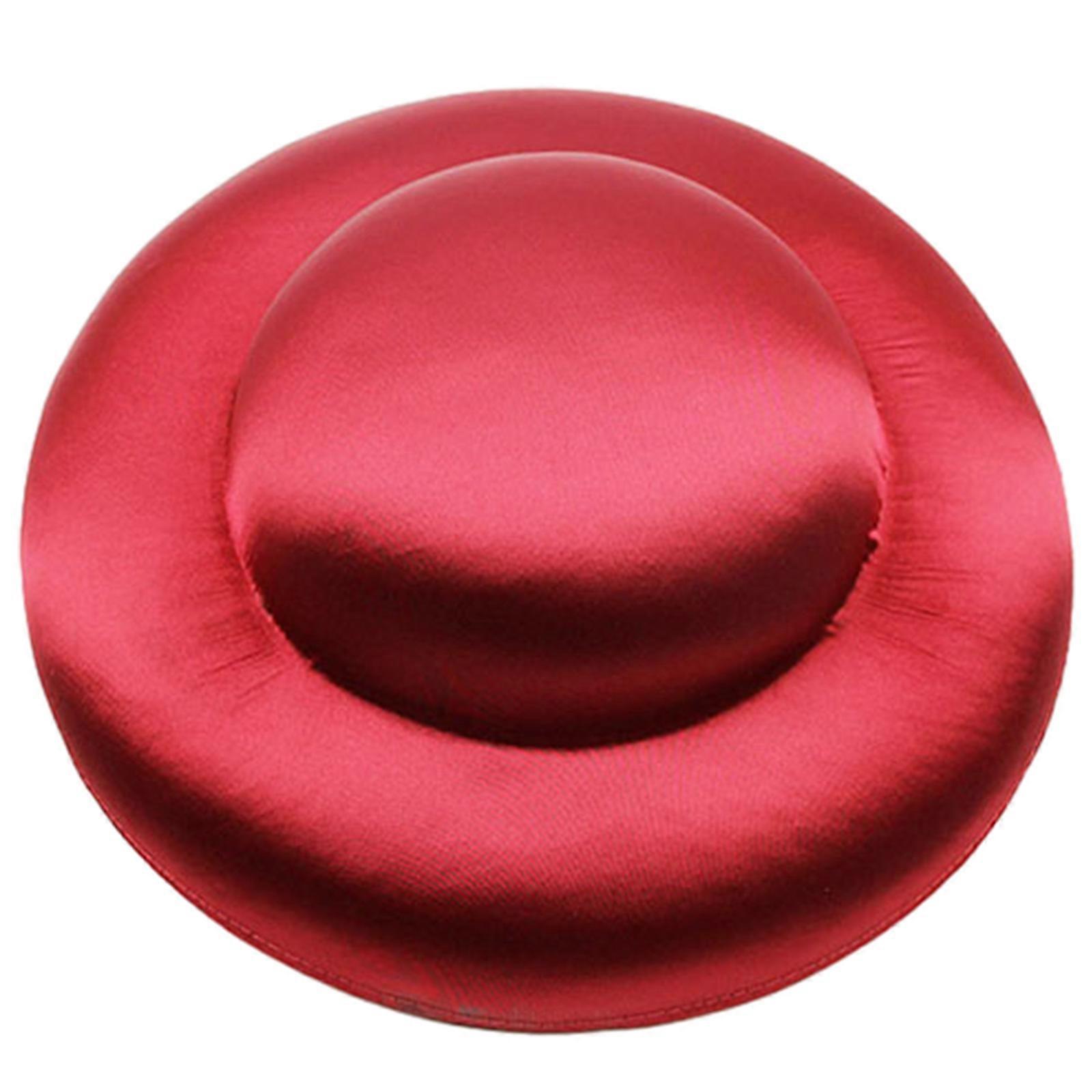 elegantní kloboučnictví fascinátory těsnění klobouk DIY pillbox klobouk pro make-up party pro DIY čajový klobouk fascinátory vícebarevná červená