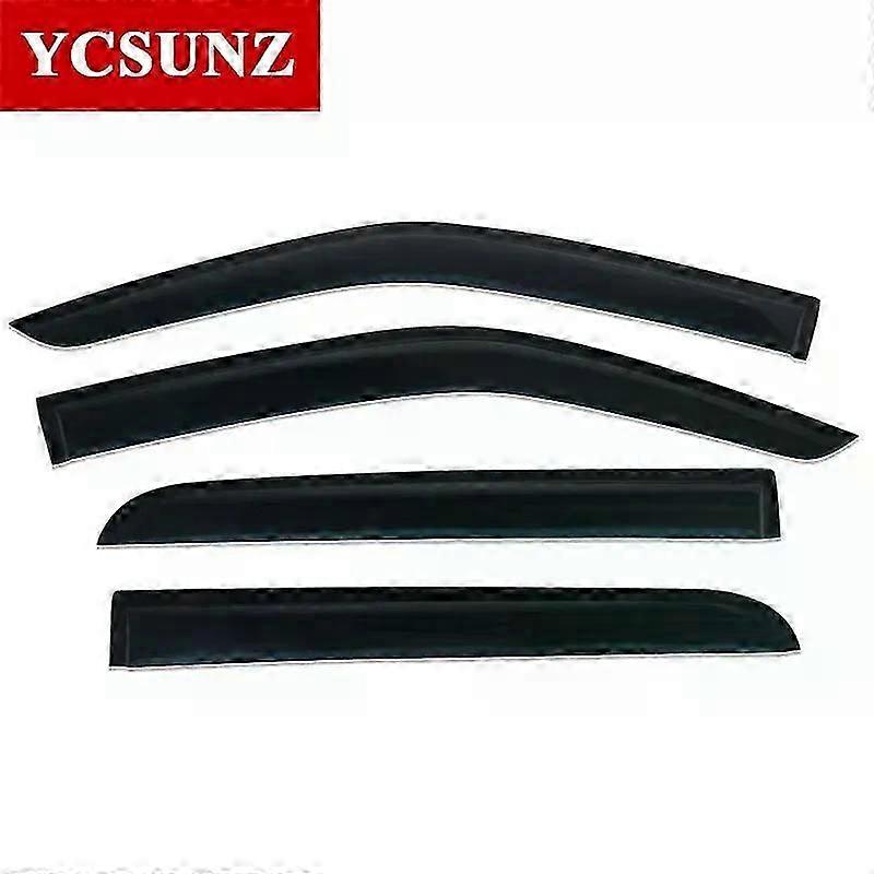 Suitable ABS Side Window Deflector Suitable for Isuzu Mux Mu-x 2021 2022 2023 Car Window Visor Sun Rain Guard Accessories YCSUNZ