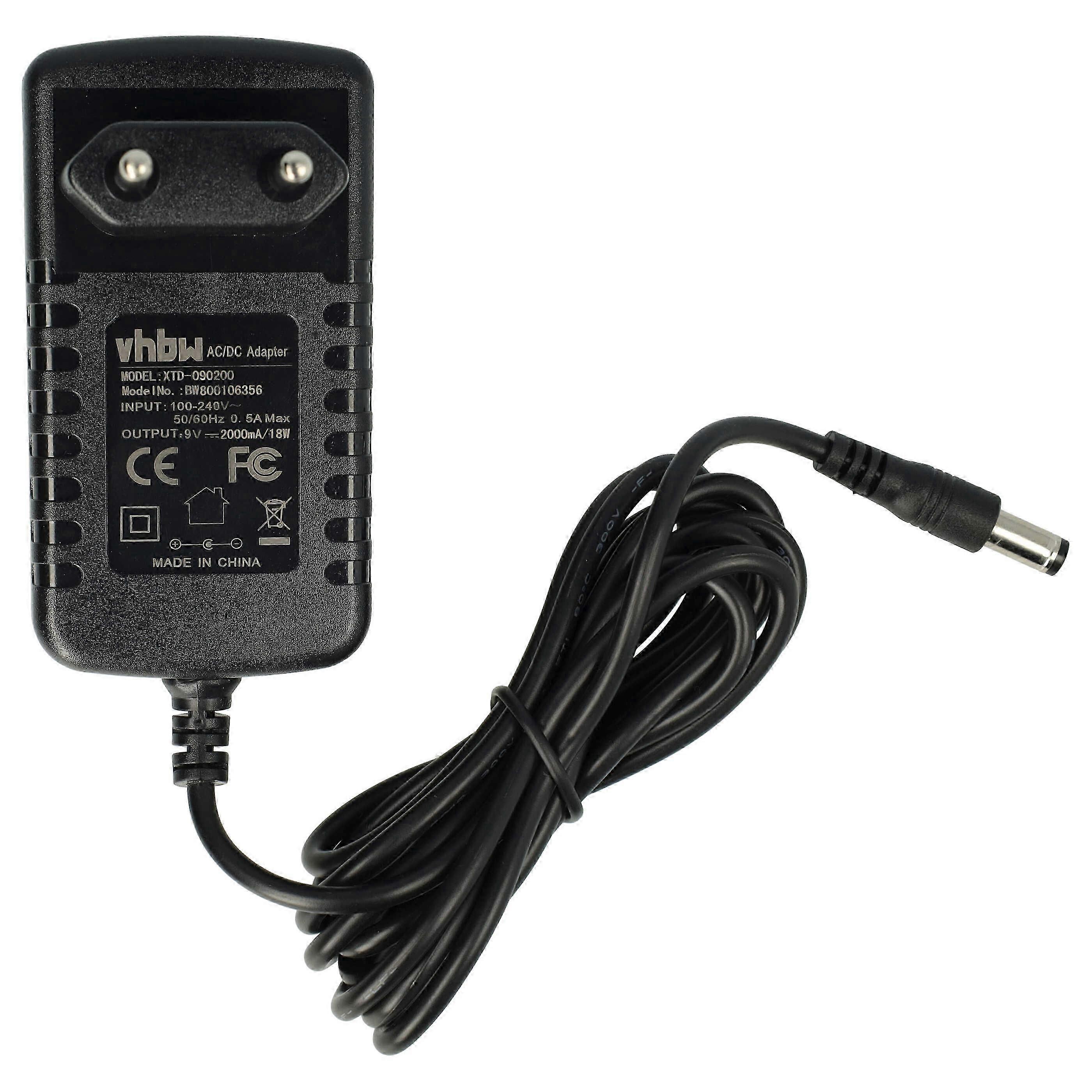 Sieć połączeń Casio CTK-485, CTK-480, CTK-496, CTK-481, CTK-50, CTK-470, CTK-491, CTK-471, CTK-495 Elektrogerte - AC/DC Netzadapter