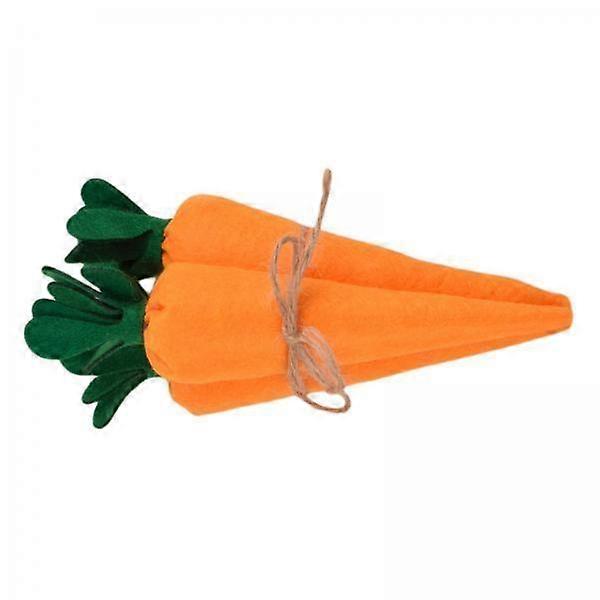 2-4 pieces 3x Easter Carrot Ornaments Party Decorations
