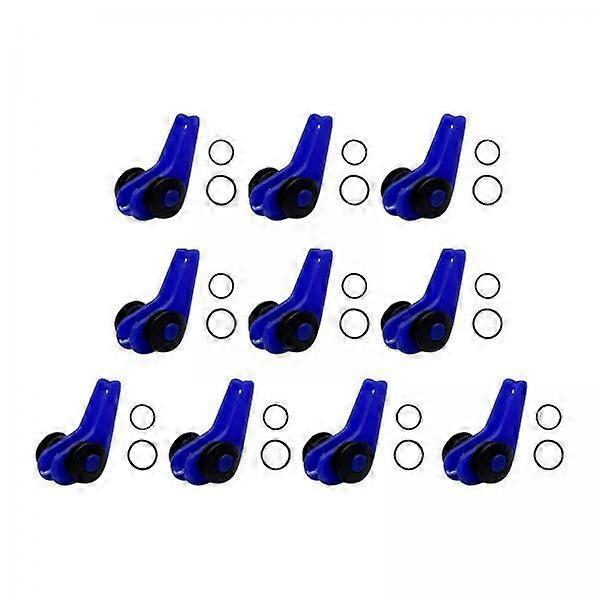 6x10 Stück Angelhaken Keeper Angelrute Haken Keeper Angelköder Köder Köder