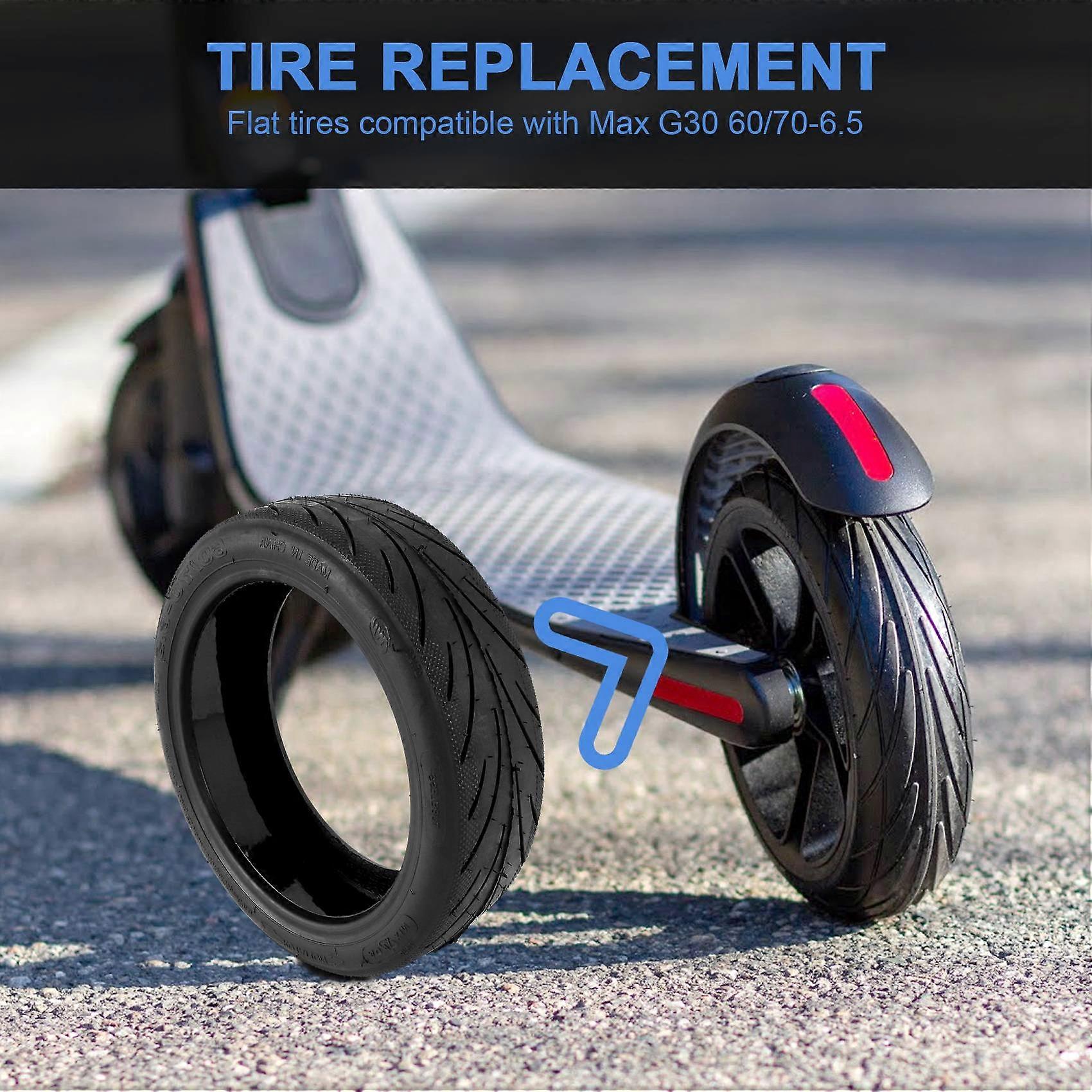 No Explode Proof Tire Compatible for Max G30 Black