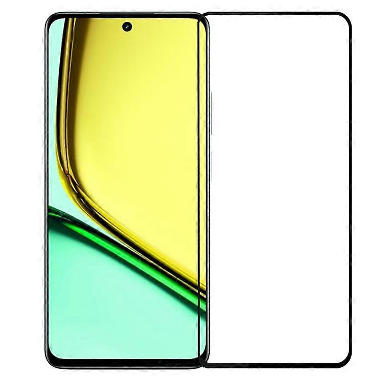 MOFI Compatible For Realme C67 JK Tempered Glass Film Series-1 Full Coverage Screen Protector Full Glue