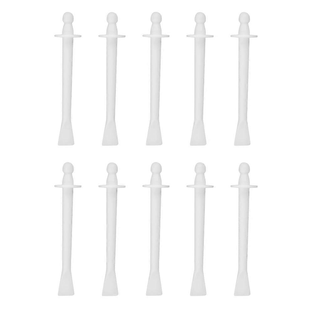 10pcs Nose Wax Stick Waxed Hair Wand for Adults and Multifunctional White