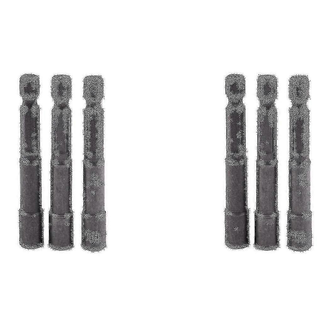 65mm Length 5.5mm Hex Socket Driver Bit Magnetic Bit 6 Pcs