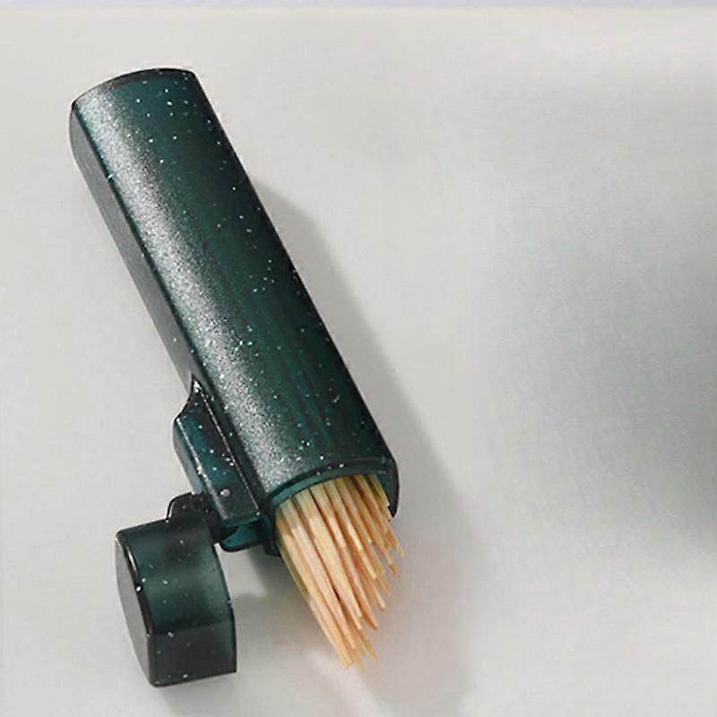 1PC Mini Toothpick Case Portable Transparent Mini Storage Case Toothpick Cotton Swab Case Organiser Small Objects Storage Case