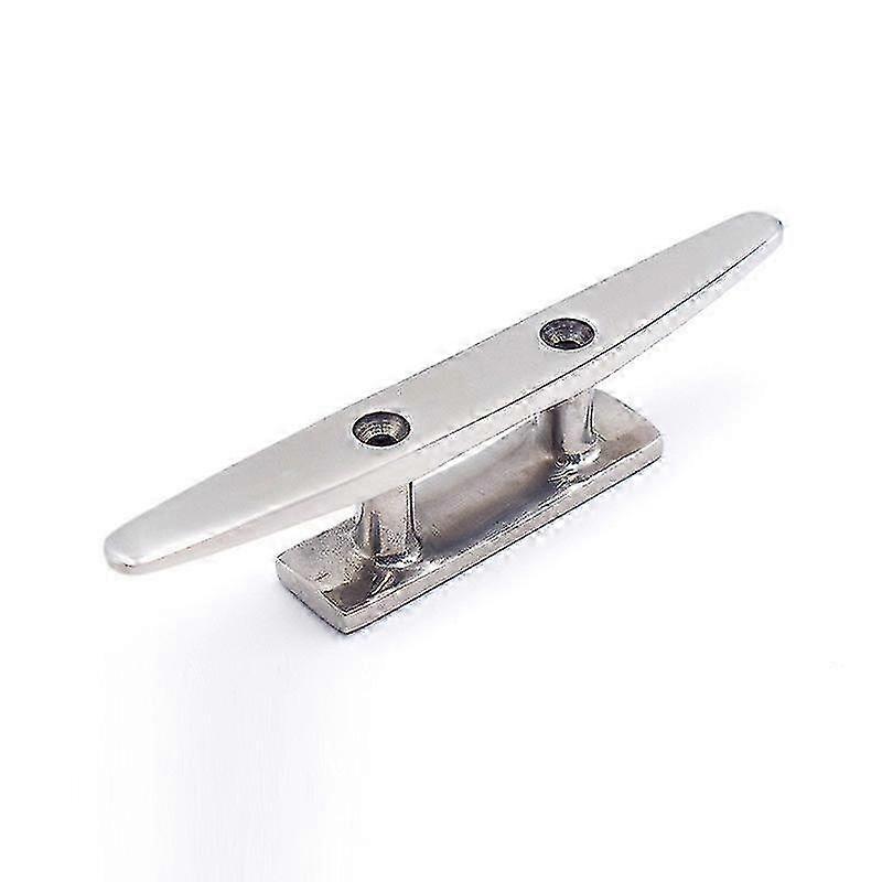 Taquet de quai de bateau en acier inoxydable pour l’amarrage d’un yacht marin (1pc, argent)