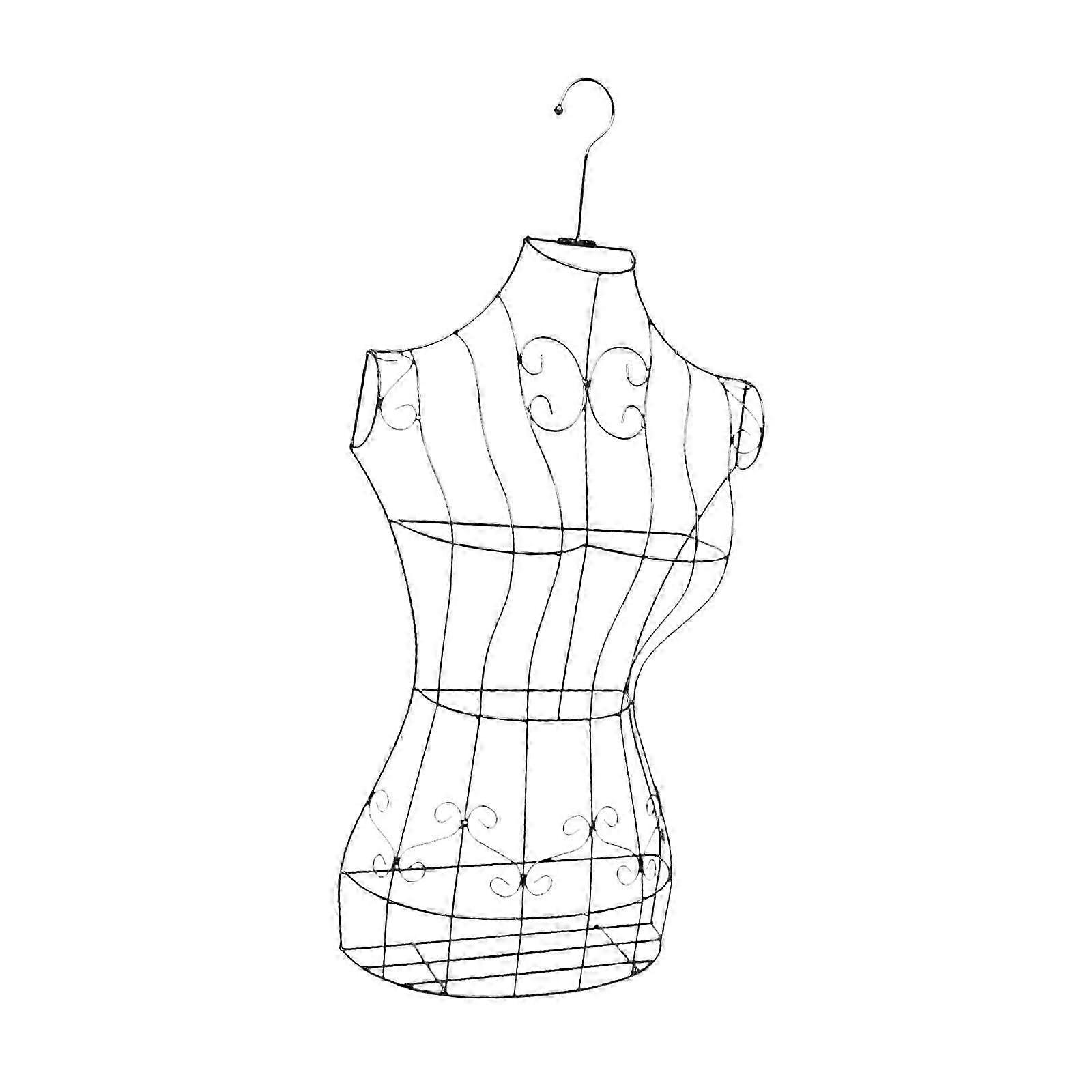 Hanging Half Body Torso Mannequin Support For Boutique Display Sewing Stores