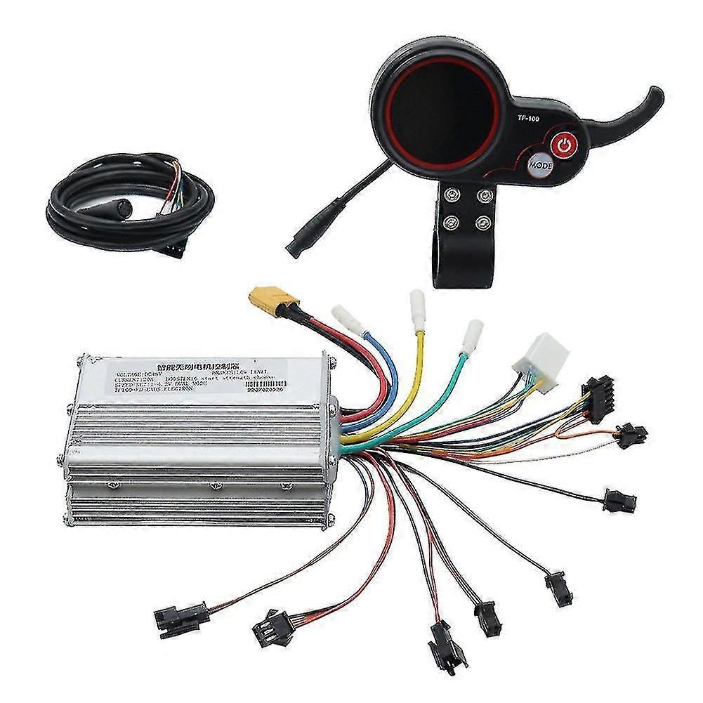 48V 20A Electric Scooter Controller Dashboard Kit with TF-100 Display for E-Scooter Parts