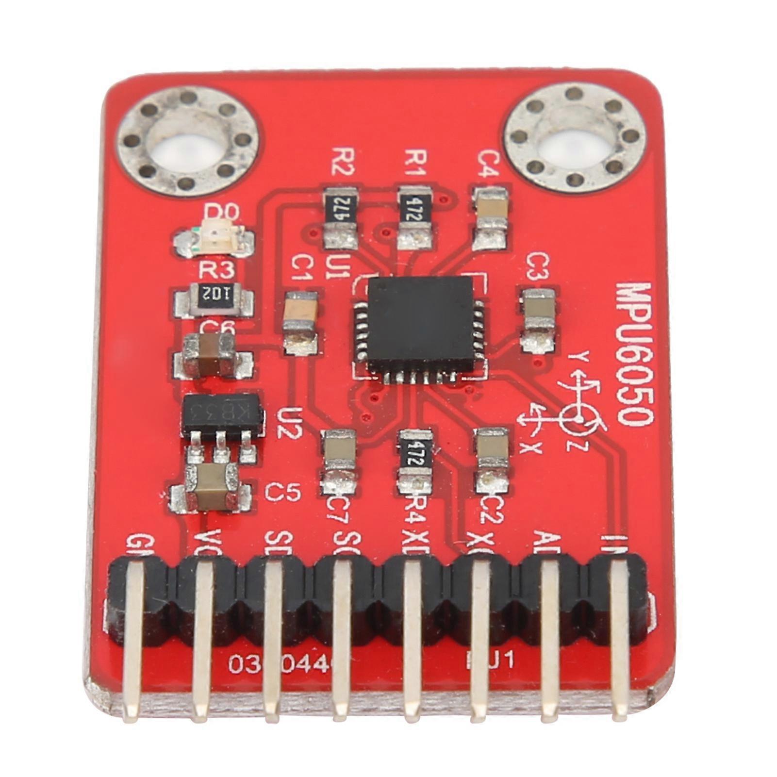 MPU6050 6-Axis Accelerometer Gyroscope Sensor Module with 16-Bit AD Converter Digital Data Output for Motion Tracking and Control Systems