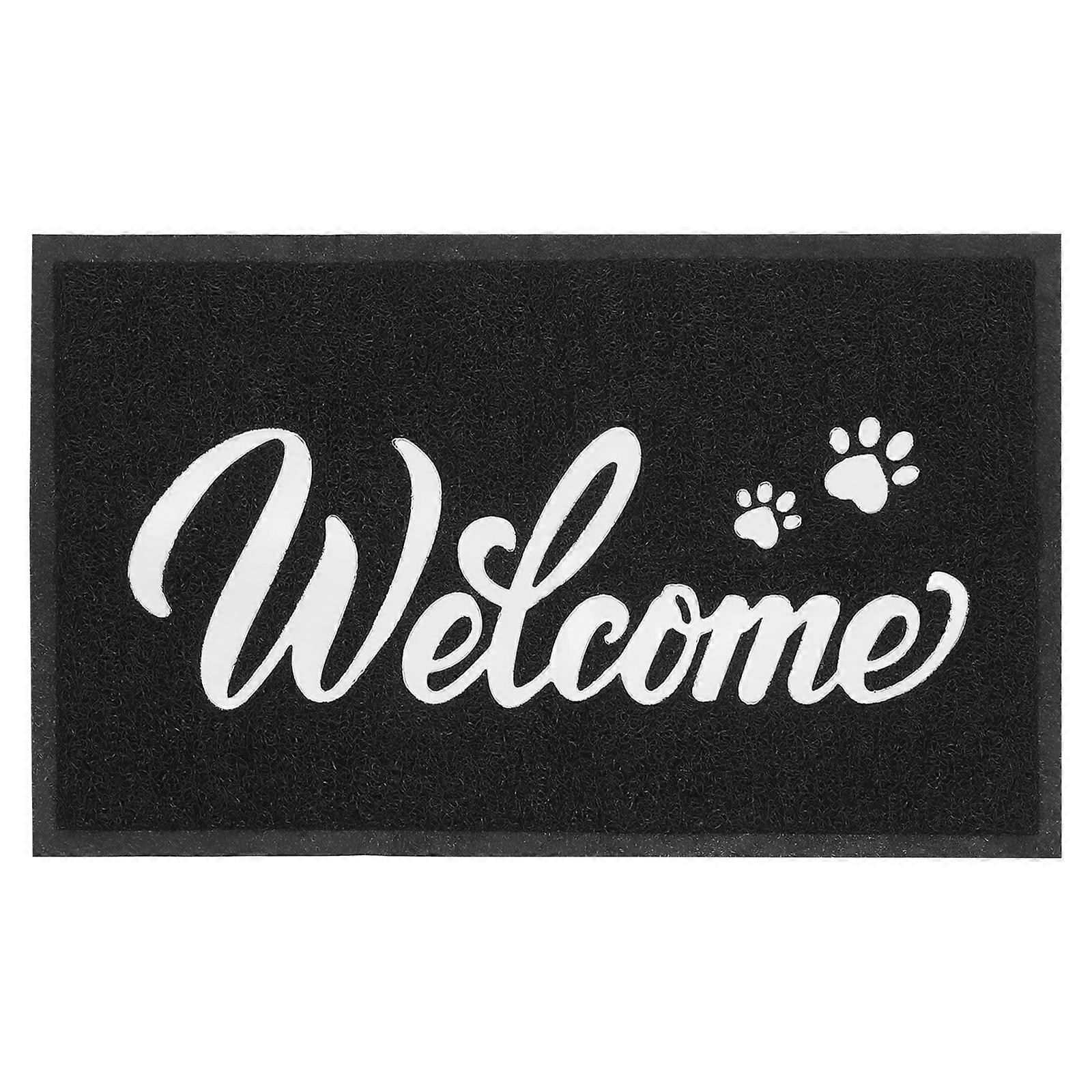 DustRemoval Door Mat Home Entrance NonSkid Ground Mat Practical Design Rectangular Pvc 7500X4500X300Cm 1Pack