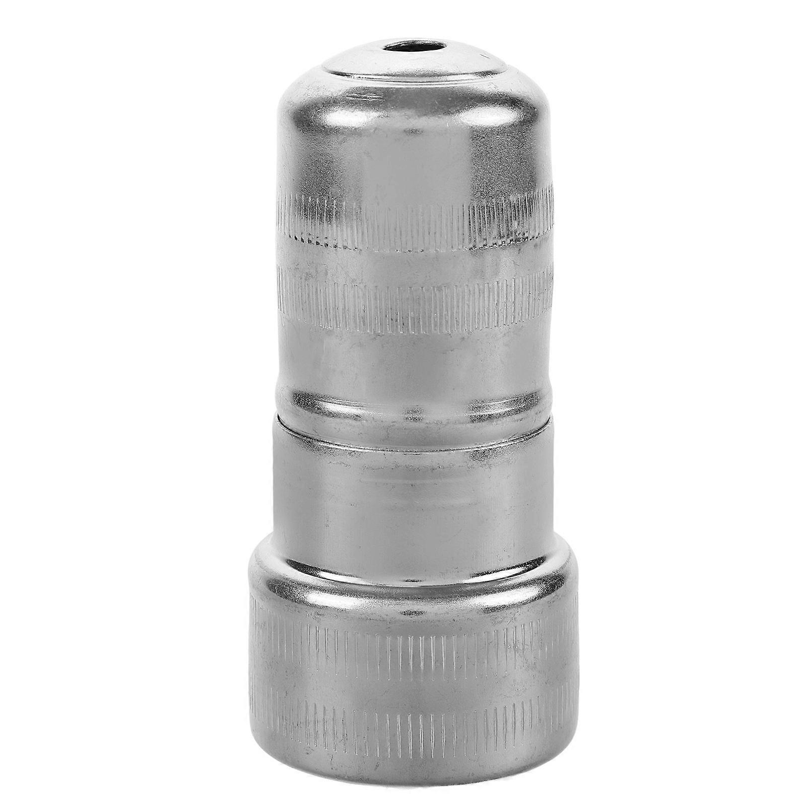 Perie de curățare a terminalului bateriei Instrument de întreținere a mașinii Curățarea conectorului Compact Metal Argintiu 1 buc