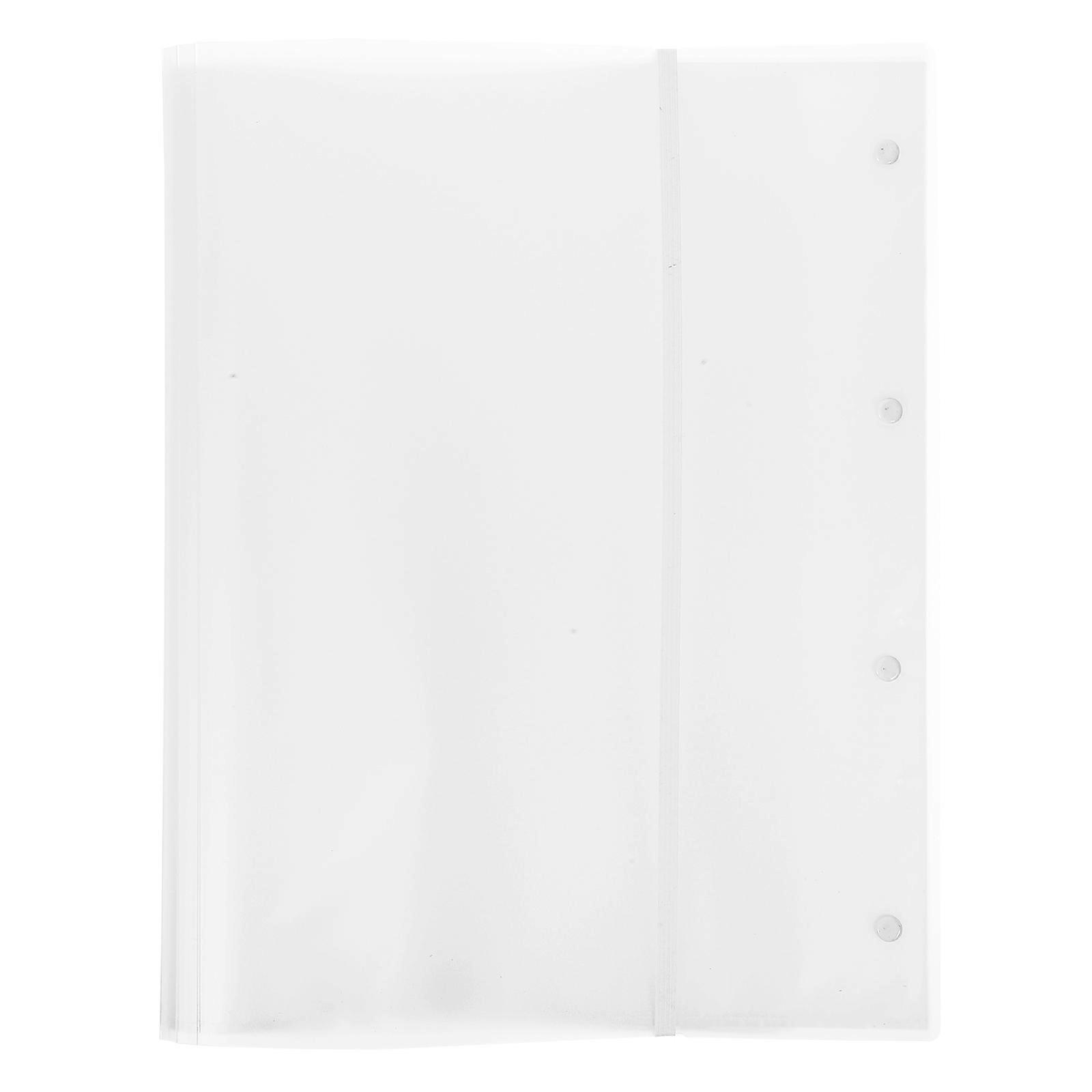 Transparent Multi Pocket File Storage Folder – , Travel Friendly Document Organizer with Sleeves for Home, Office, and School Use