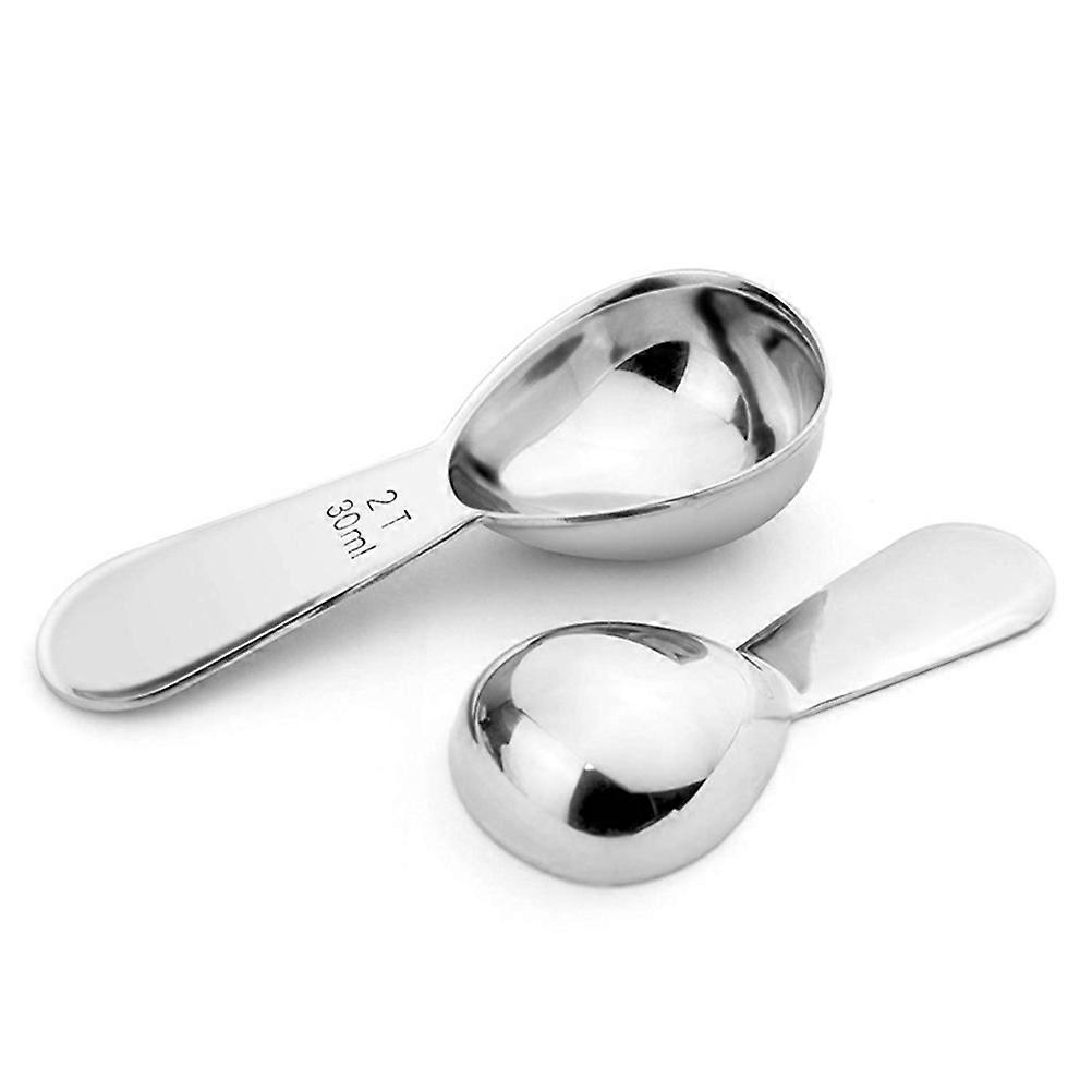 Stainless Steel Coffee Measuring Spoon with Scale Resistant Design for Milk Powder, Baking, and Spices – Kitchen Tool for Precise Scooping