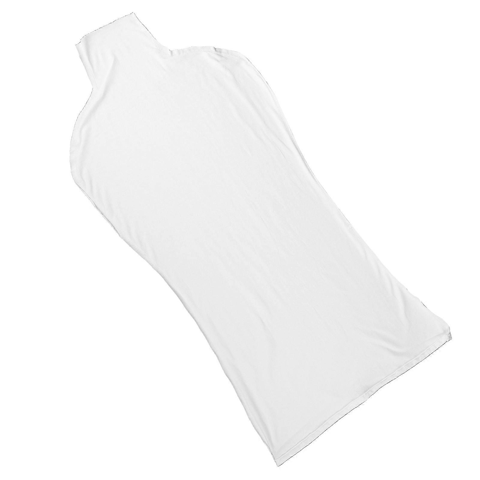 Mannequin Dress Stand Cover Female Model Cloth Cover Non-Distorting White Size 28.3X13.4X0.1in 1Pack