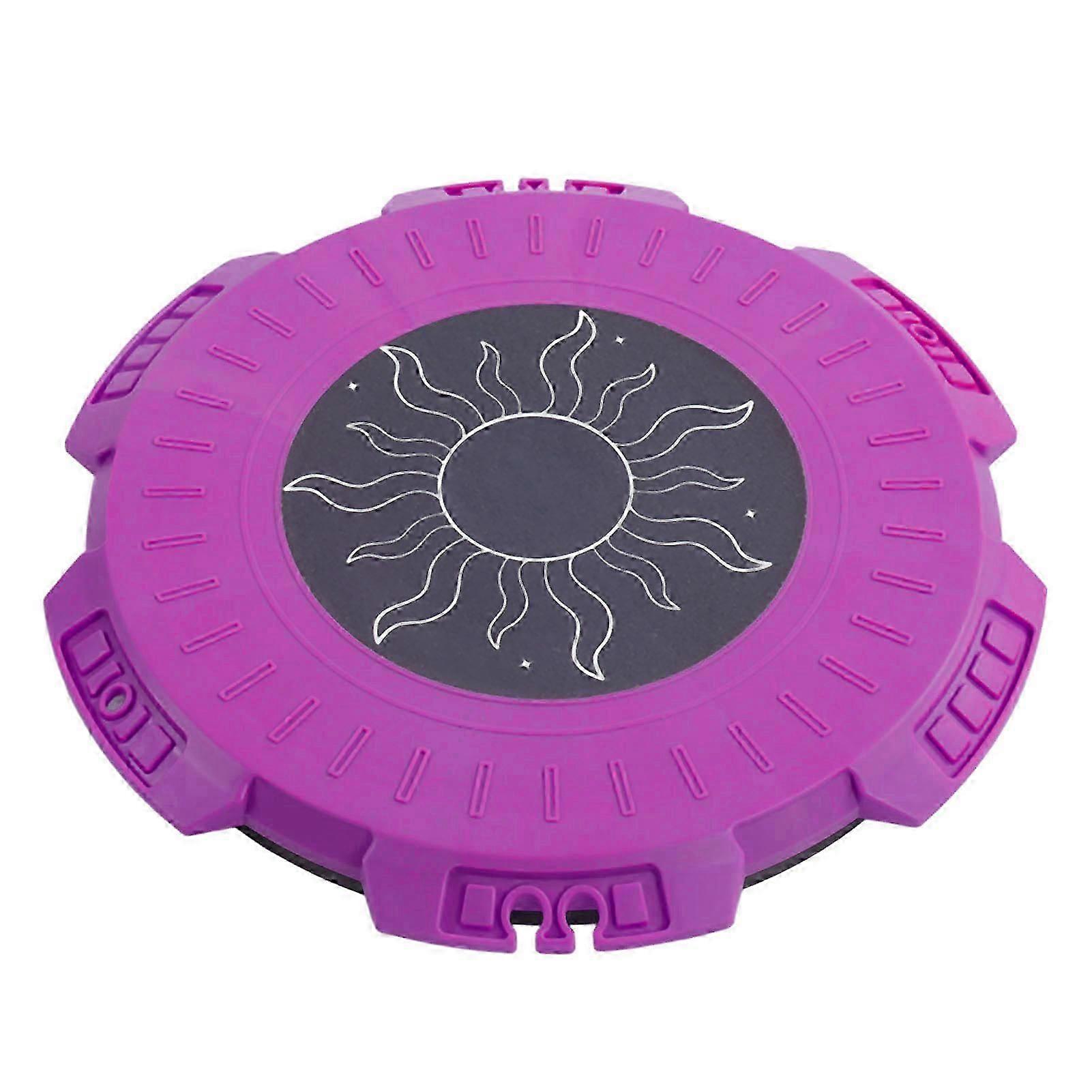 ספורט מותניים מסתובב דיסק רב תכליתי שקט עיצוב גוף איזון לוח כושר מותניים ציוד כושר למשרד הביתי סגול