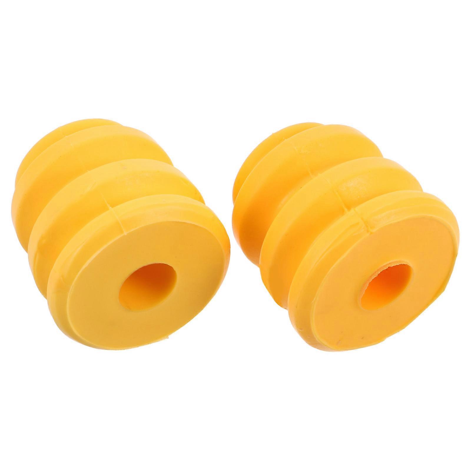 2pcs Polyurethane Front Cushion Pads for Vehicle Bumper – Easy Installation