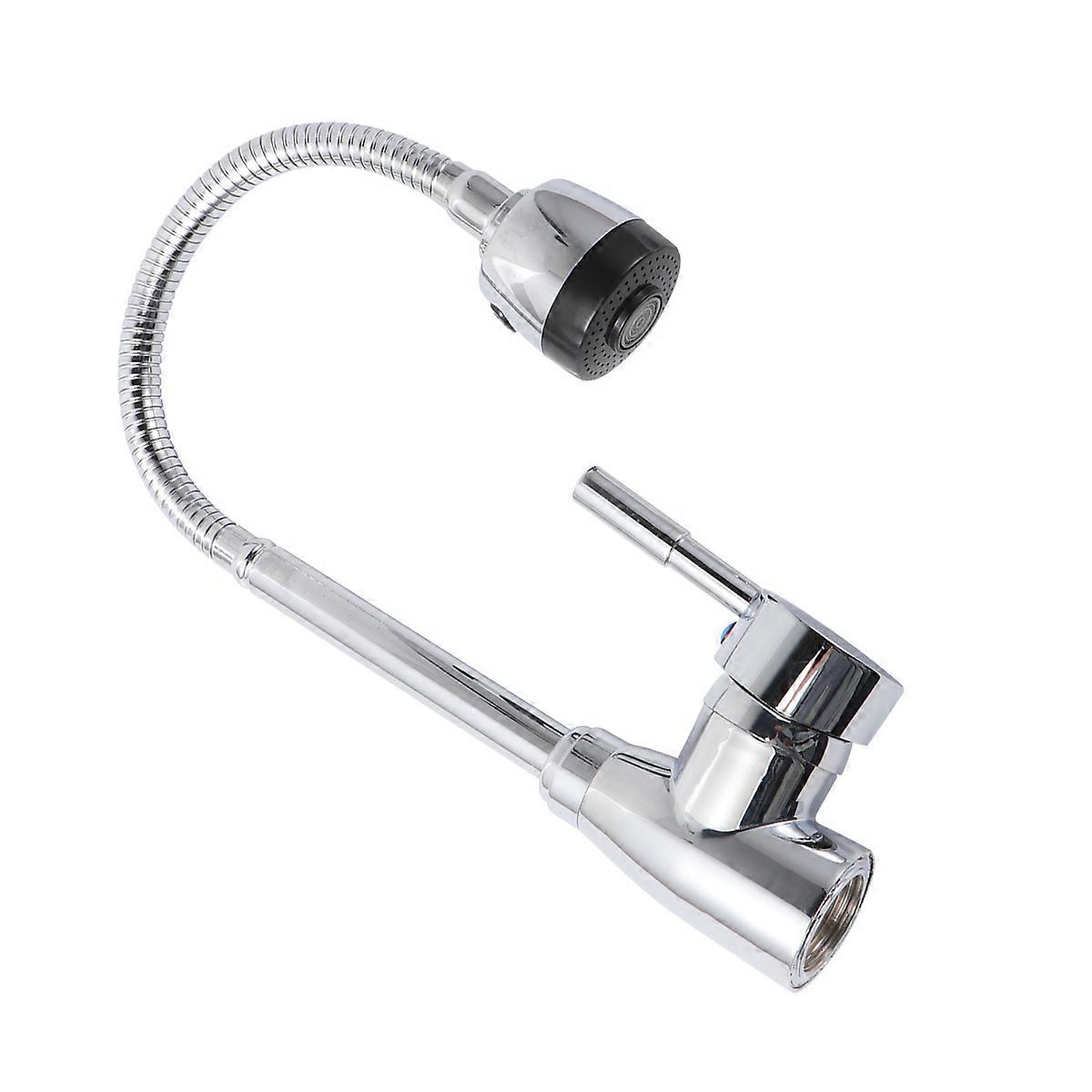 Pull Out Kitchen Tap Single Handle High Arch Design Water Saving Technology Zinc Alloy For Cooking 1Set