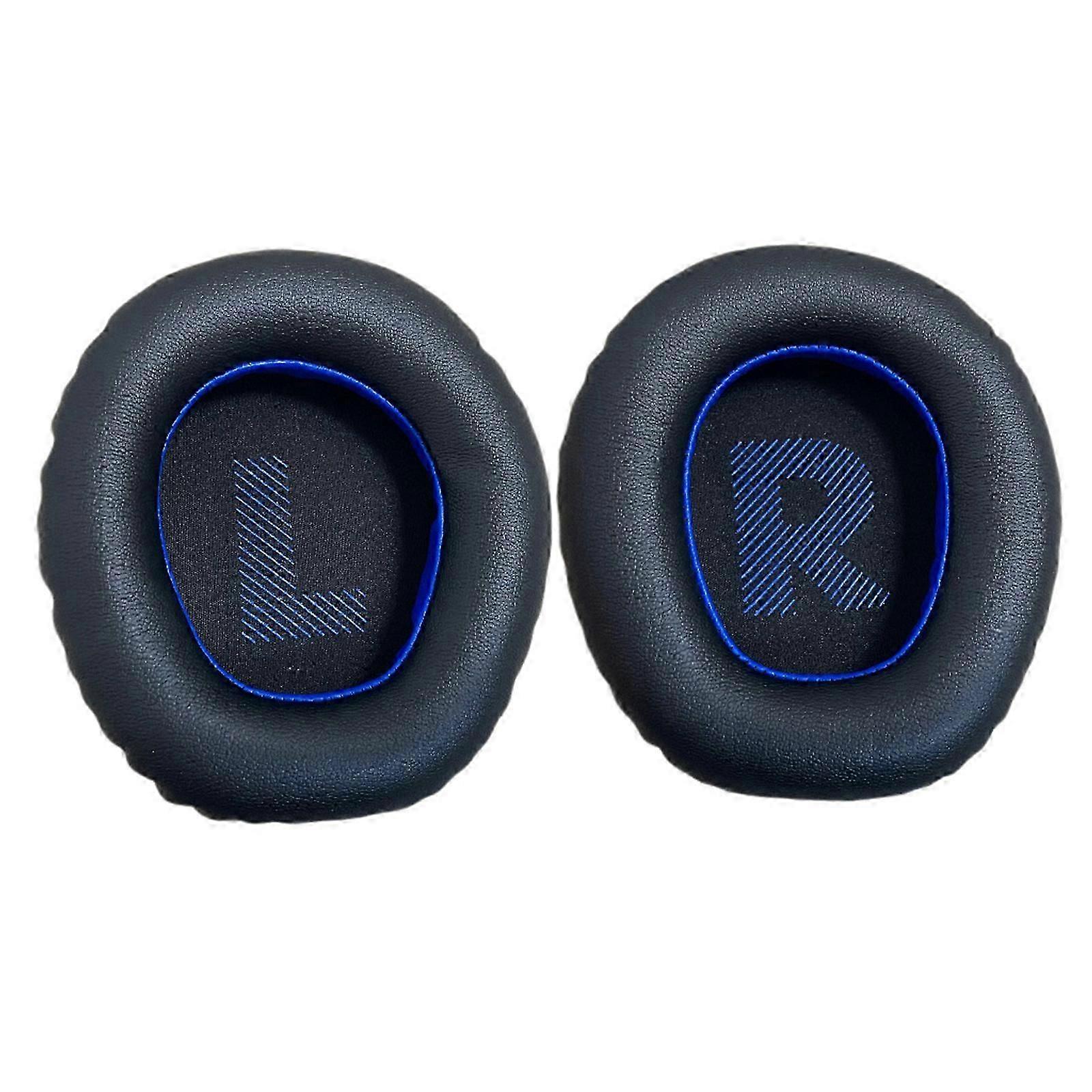 1Pair Ear Pads For Quantum 100 Headphones Elastic Memory Foam Earpads Ear Pads Sponge Cushion Replace black orange bottom