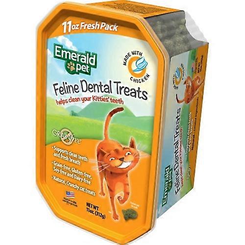 Emerald Pet Emerald Pet Feline Dental Grain Free Treats, 11 Oz, Chicken