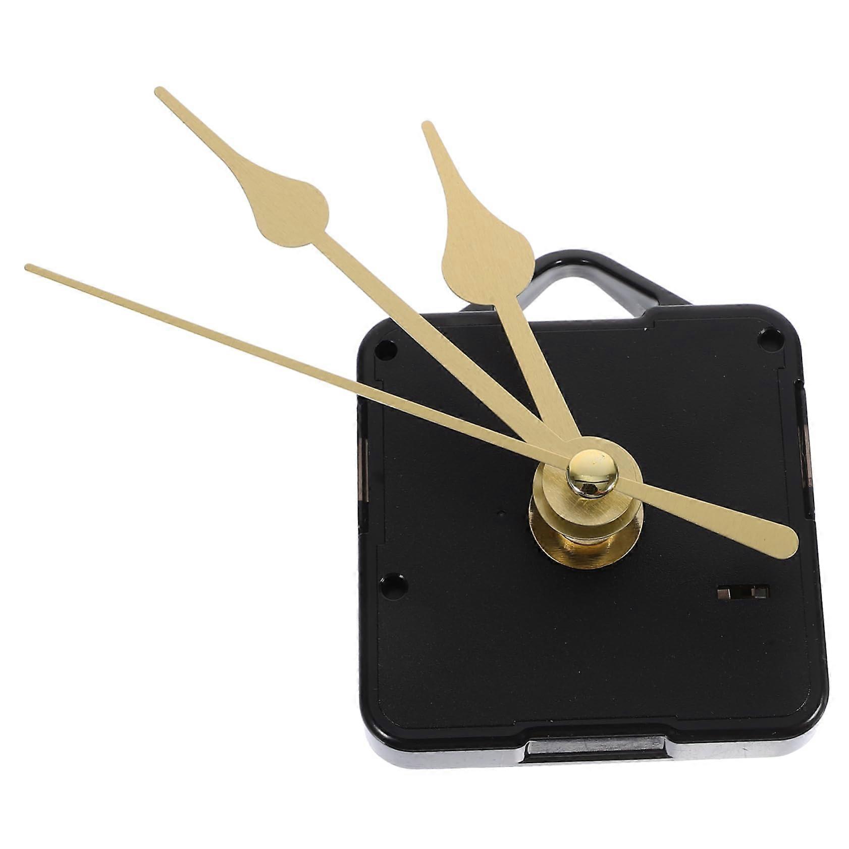 Silent Clock Movement Plastic Replacement for Wall Clocks, DIY Clock Mechanism, Easy Install