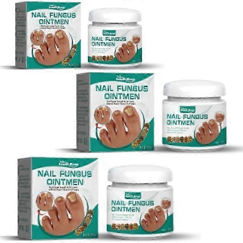 3 יחידות קרם לתיקון ציפורניים ירח דרומי מעובה ציפורן אפורה בהירה תיקון ציפורניים וקרם ציפורניים רך ונקי